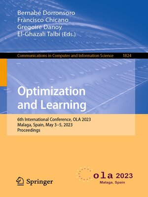 cover image of Optimization and Learning